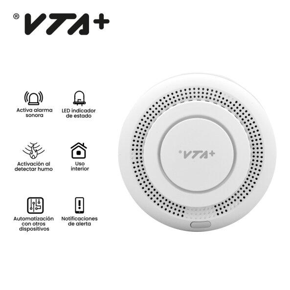 Alarma Detectora de Humo VTA+ Tide II con Alarma Sonora Smart Home Wi-Fi