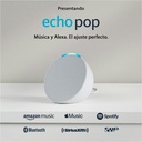 Bocina Inteligente Amazon Echo Pop Smart Blanco Con Alexa
