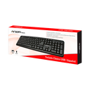 Teclado Alámbrico Argom Classic USB Negro Español