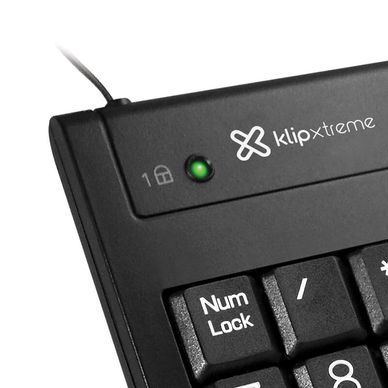 Teclado Numérico Klip Xtreme Abacus USB Negro