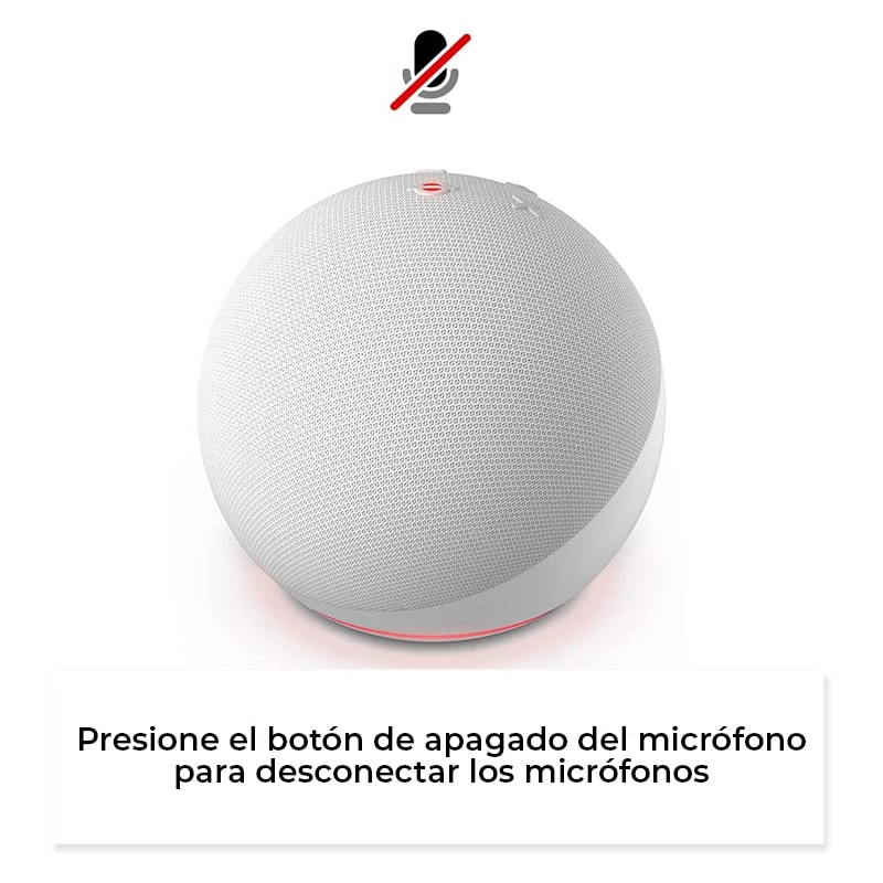 Bocina Inteligente Amazon Echo Dot (5th Gen, 2022) Blanco con Alexa
