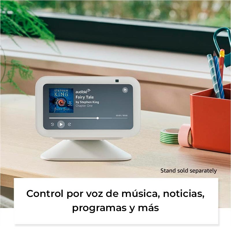Pantalla Inteligente Amazon Echo Show 5 (3th gen) Cloud negro con Alexa
