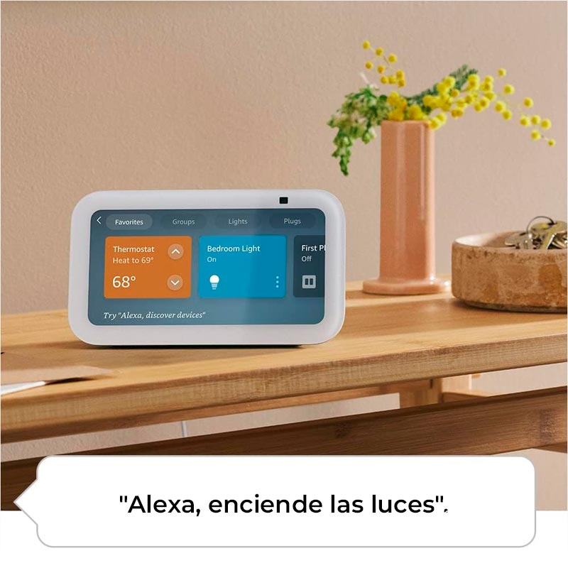 Pantalla Inteligente Amazon Echo Show 5 (3th gen) Cloud negro con Alexa
