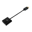 Adaptador DisplayPort a HDMI UnnoTekno AD3004BK Macho-Hembra Negro.webp
