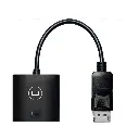 Adaptador DisplayPort a HDMI UnnoTekno AD3004BK Macho-Hembra Negro (1).webp