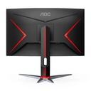 Monitor 24" LED AOC Gaming Curvo C24G2 1920x1080 165Hz VGA HDMI DP
