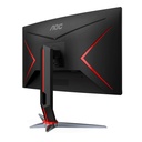 Monitor 24" LED AOC Gaming Curvo C24G2 1920x1080 165Hz VGA HDMI DP
