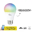 Bombilla LED Inteligente VTA E27 RGB + Smart Home Wi-Fi 125VAC (1).webp