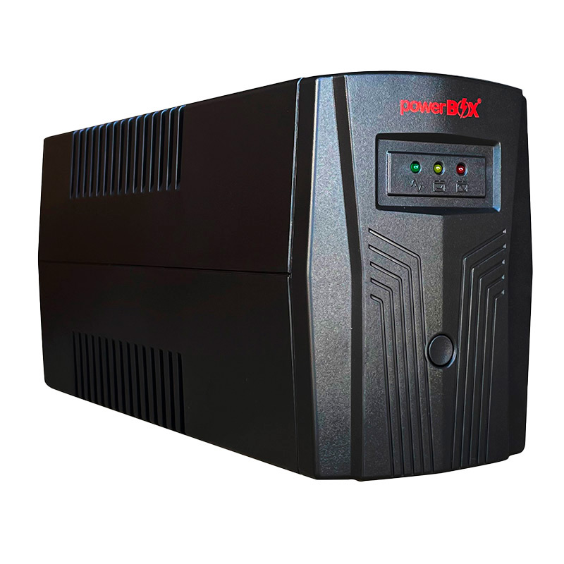 UPS 750VA PowerBox 390W 6 Tomas Nema
