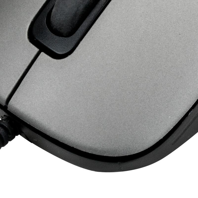 Mouse Alámbrico Klip Xtreme Shadow Óptico 1600DPI Gris
