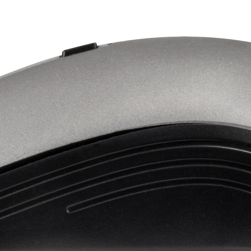 Mouse Alámbrico Klip Xtreme Shadow Óptico 1600DPI Gris
