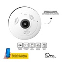 Cámara Inteligente VTA+ Diurna/Nocturna Smart Home Wi-Fi Panorámica FHD 1080p