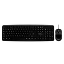 Teclado y Mouse Alámbrico Argom Classic Negro Español