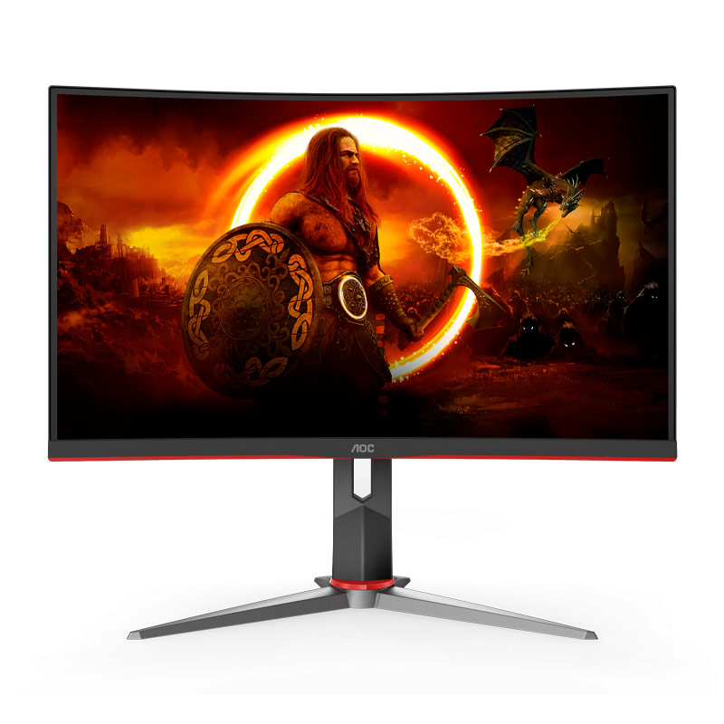 Monitor 27" LED AOC Curvo C27G2 1920x1080 165Hz VGA HDMI DP