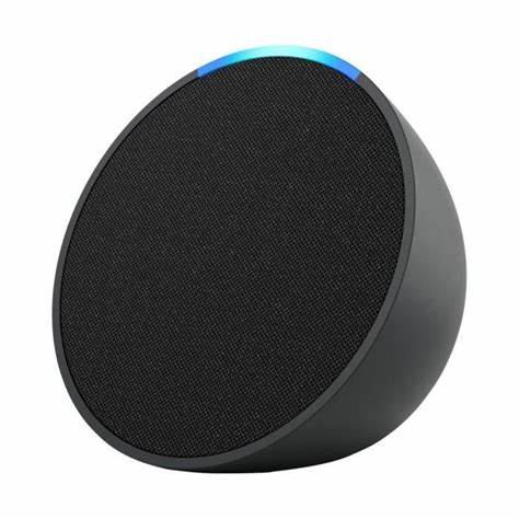 Bocina Inteligente Amazon Echo Pop Smart Negro Con Alexa