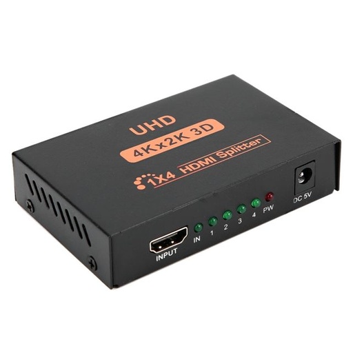 Splitter HDMI 4K de 4 puertos e-touch 