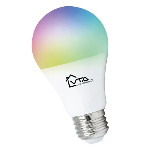 Bombilla LED Inteligente VTA+ E27 RGB 120VAC Smart Home Wi-Fi
