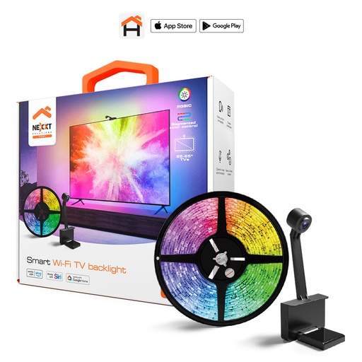 Led Para Tv Para 55" - 65" Nexxt Smart Retroiluminacion NHB-S615, RGB
